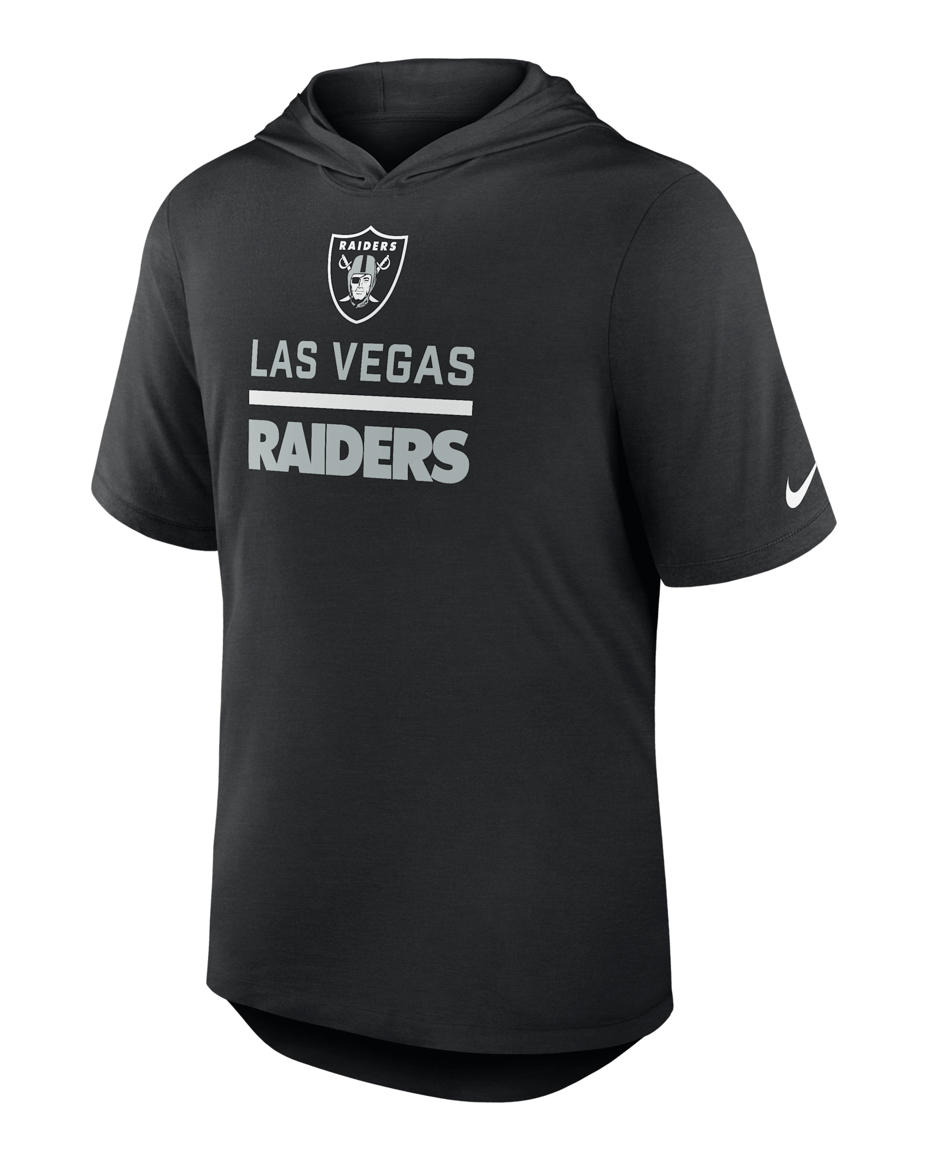Las Vegas Raiders Men's Nike Dri-FIT NFL Hooded T-Shirt. Nike.com